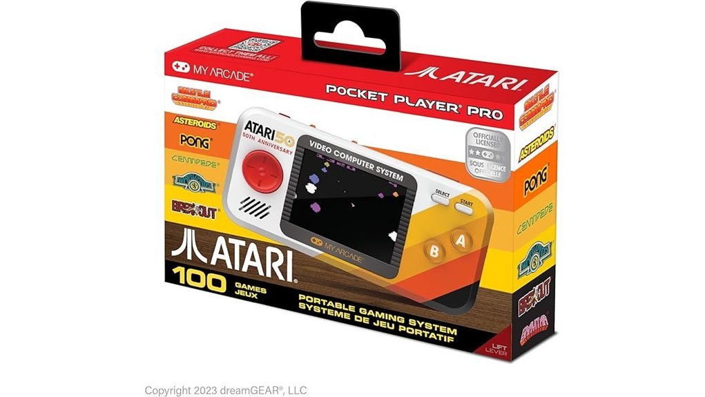 atari handheld gaming console