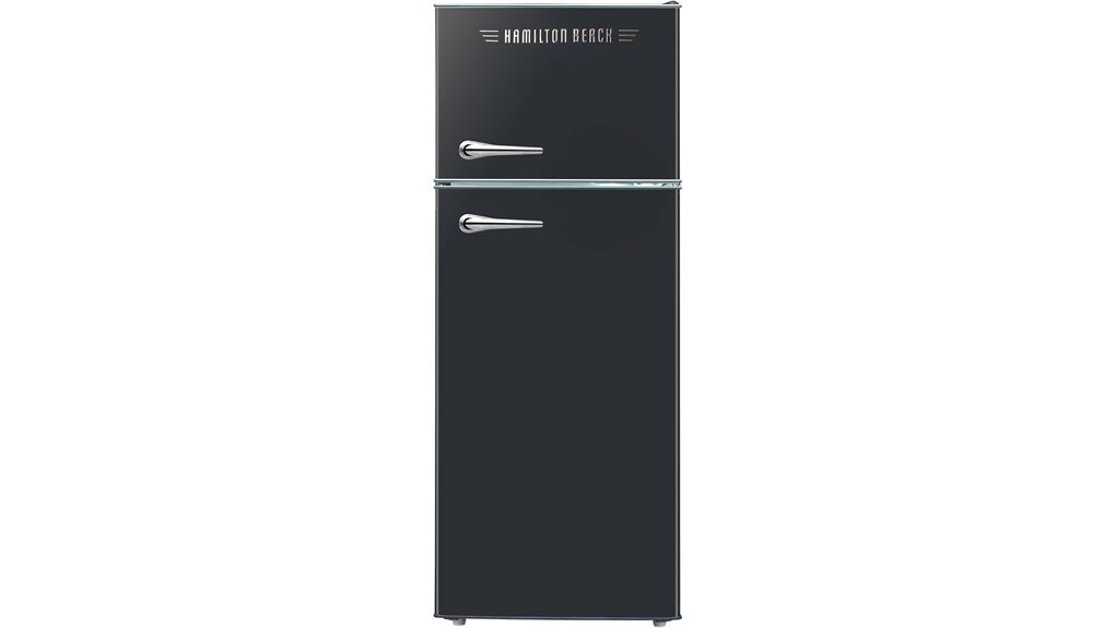 black 7 5 cu ft refrigerator