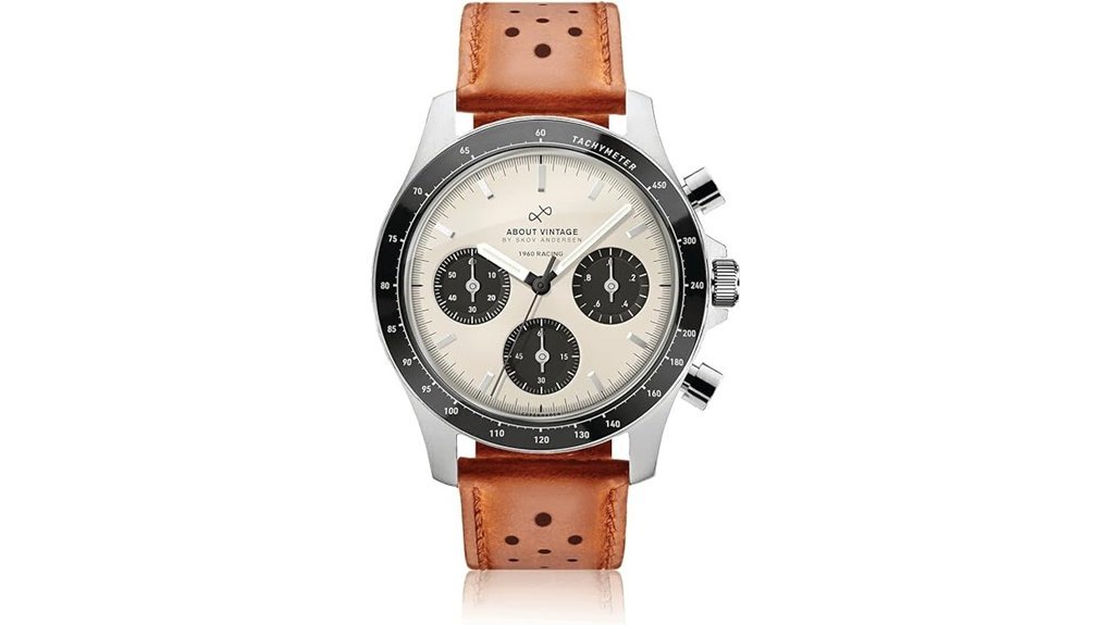 classic 1960s racing chronograph