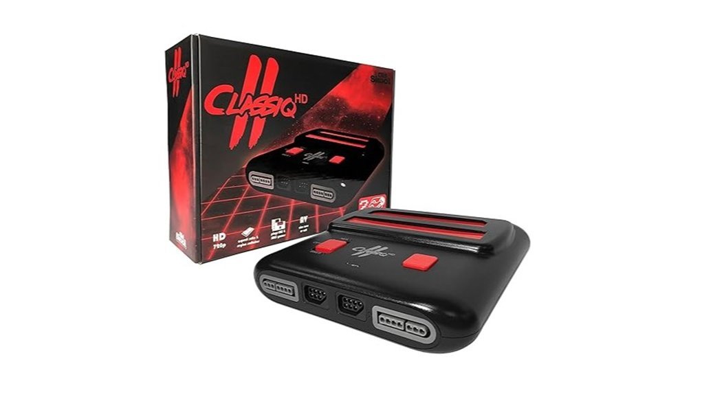 classic black and red