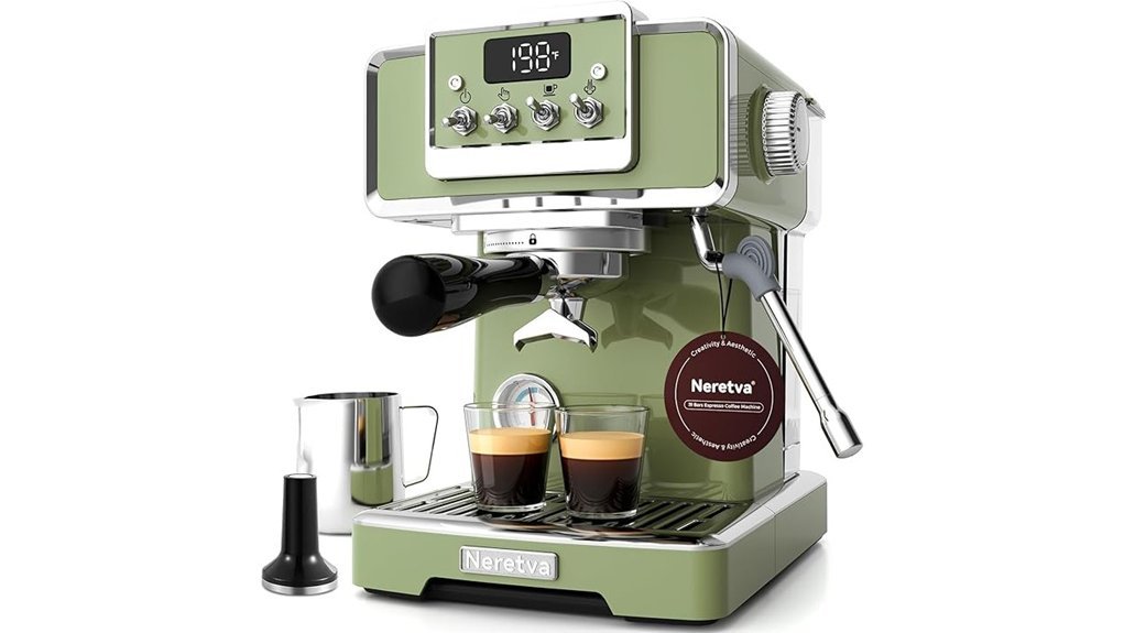 classic retro espresso maker
