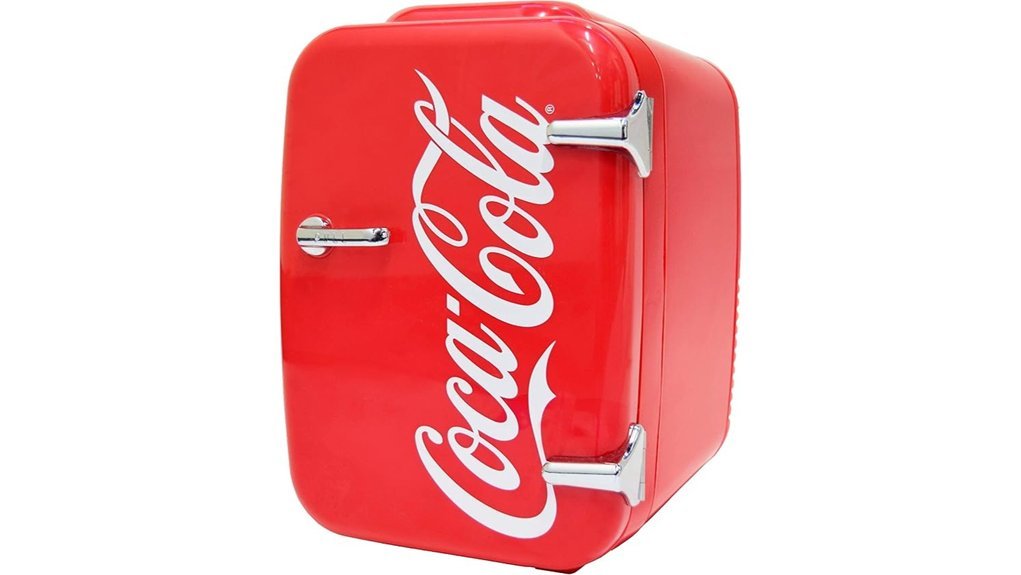compact coca cola mini fridge