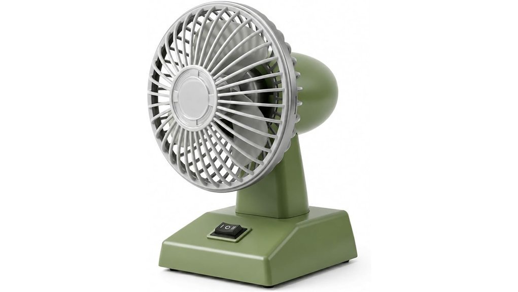 compact vintage usb fan