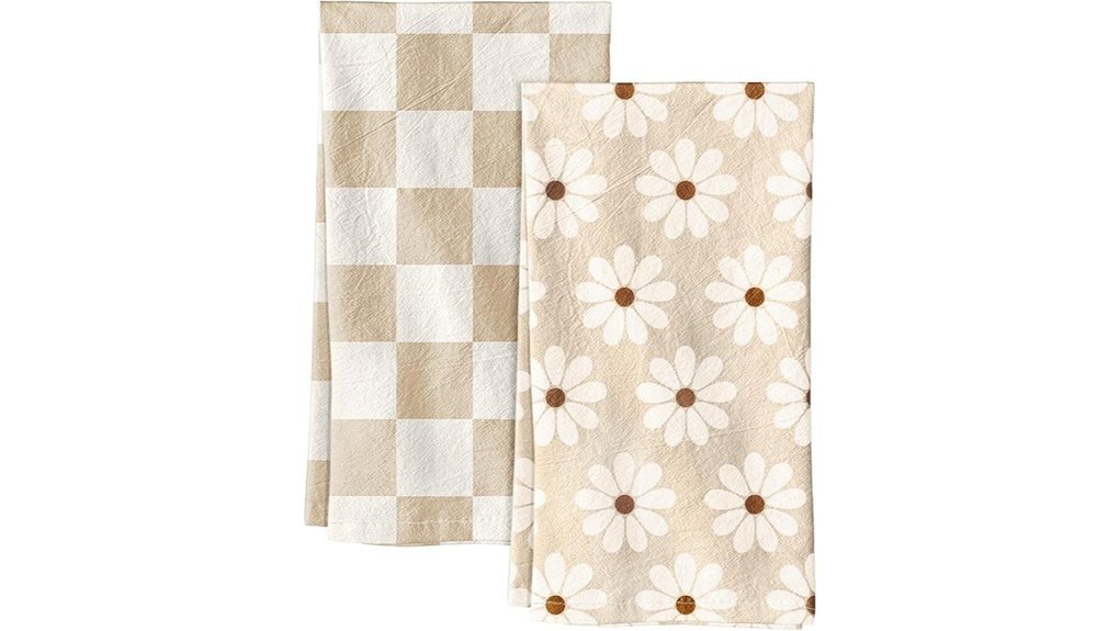 cotton kitchen towels set