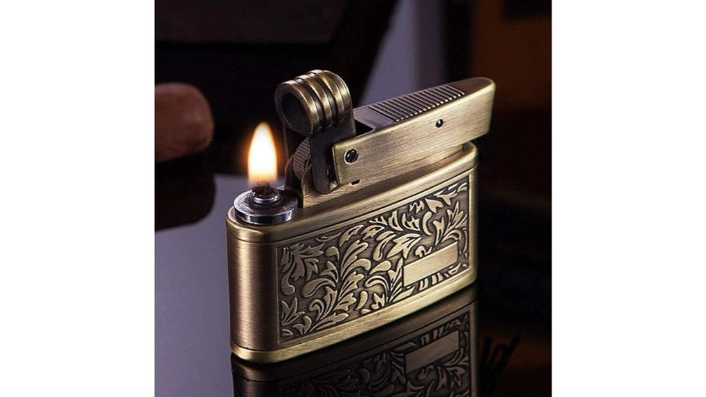 folding vintage kerosene lighter