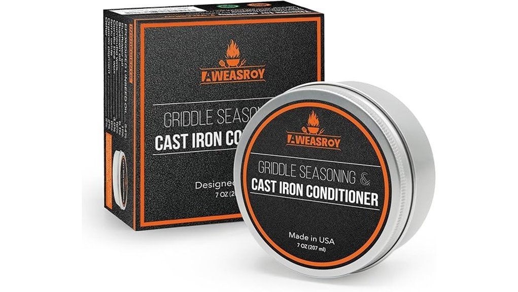 griddle seasoning for cookware