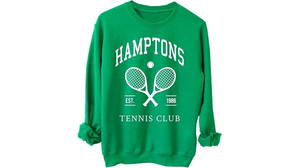 hamptons tennis club sweatshirt