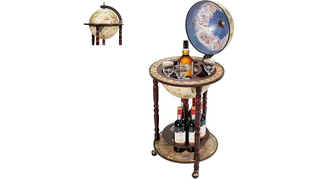 italian replica globe bar