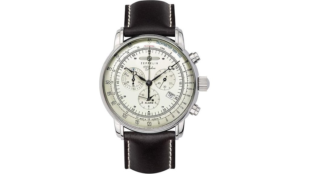 luminous chronograph alarm watch