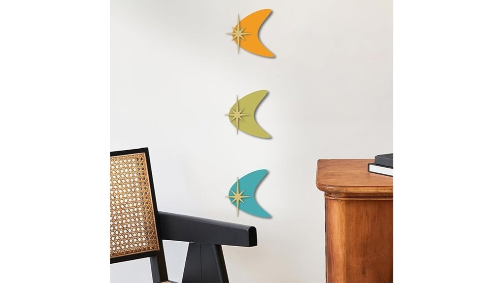 mid century wall decor