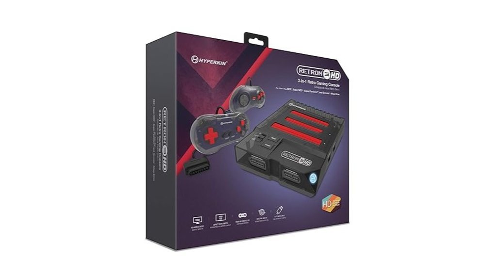 multi system retro gaming console