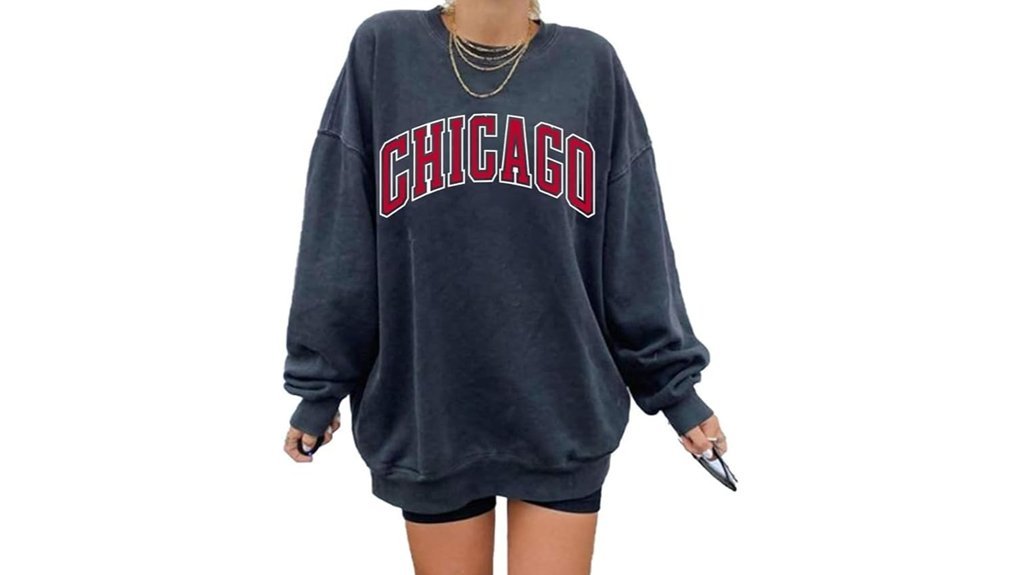 oversized los angeles sweatshirt