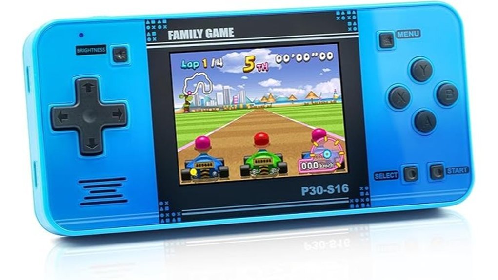 portable retro gaming device