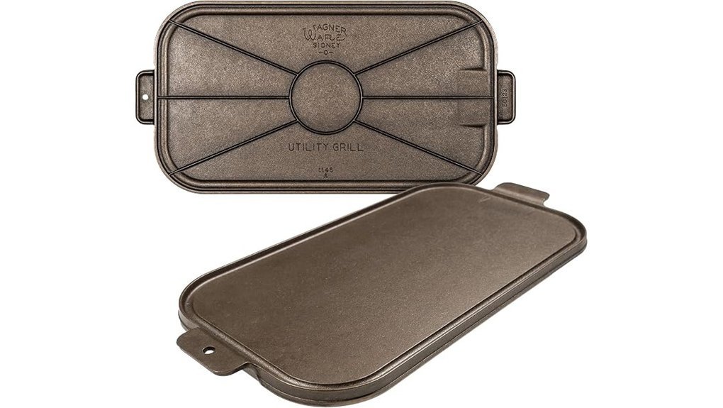 pre seasoned cast iron griddle