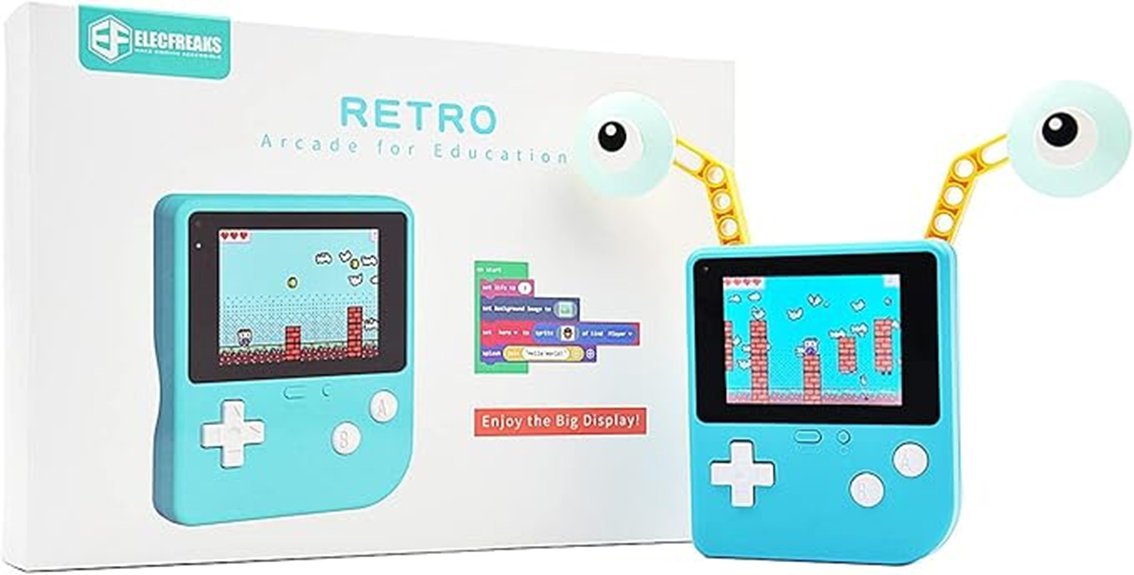 programmable handheld gaming console