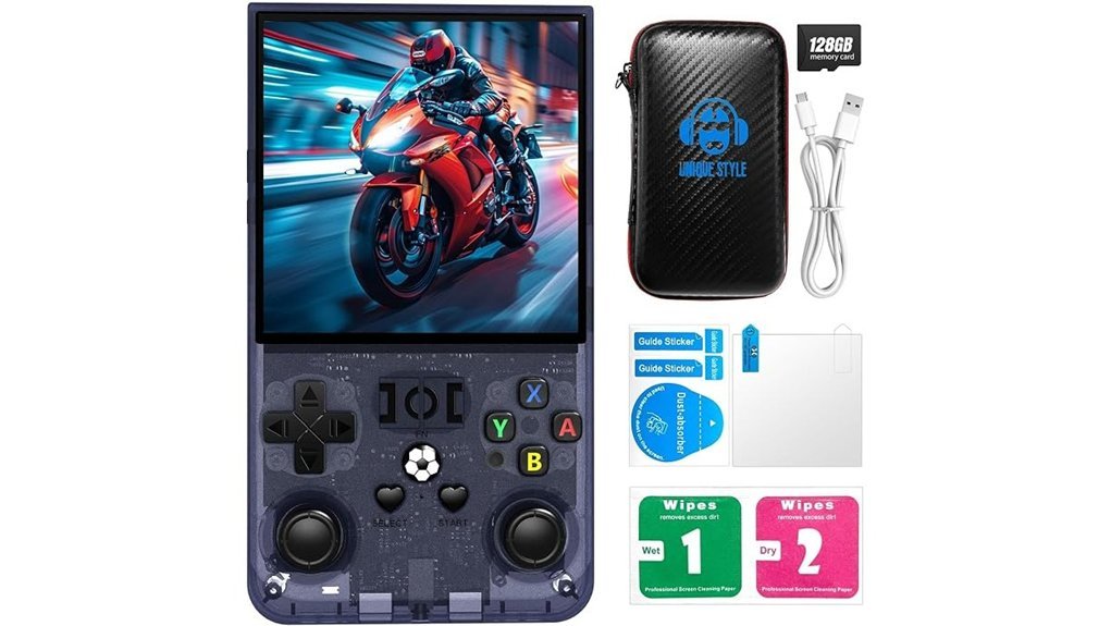 retro handheld gaming console