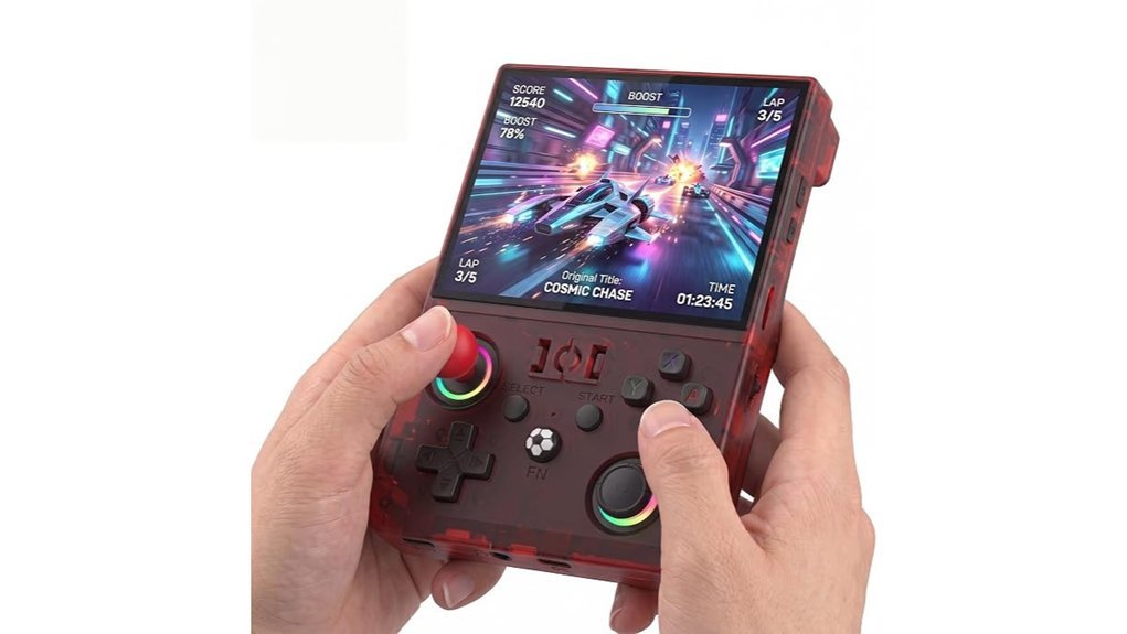 retro handheld gaming console