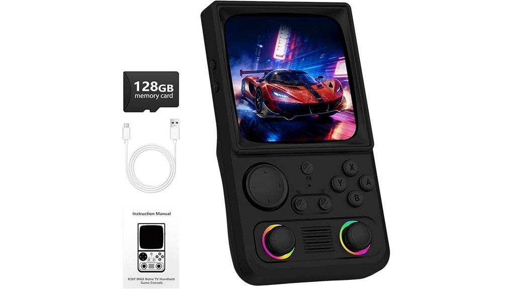 retro handheld gaming console