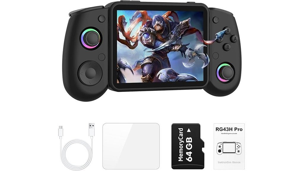 retro handheld gaming console