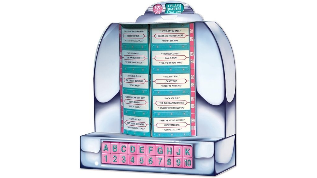 retro jukebox tabletop decoration