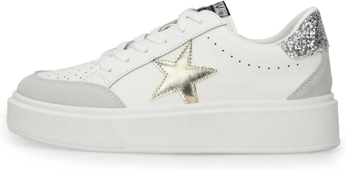 retro women s platform sneakers
