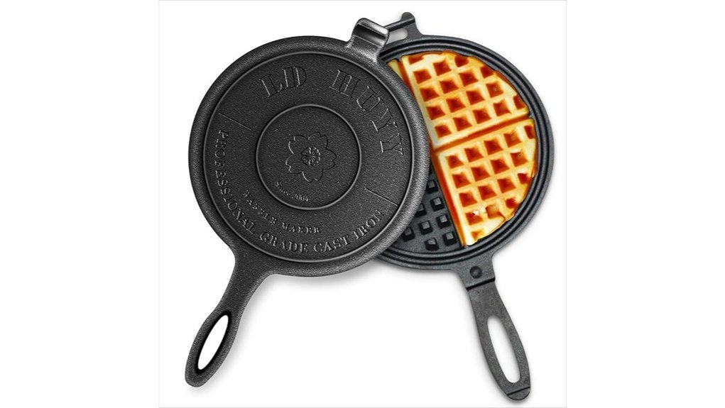 stovetop cast iron waffle maker