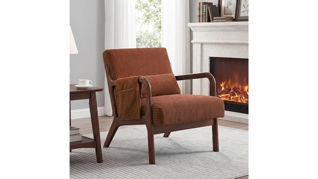 stylish lumbar support chair