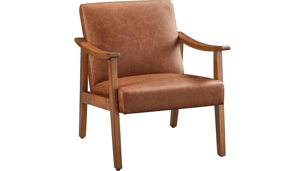 stylish pu leather chair