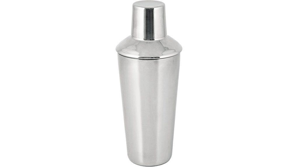 stylish stainless steel shaker