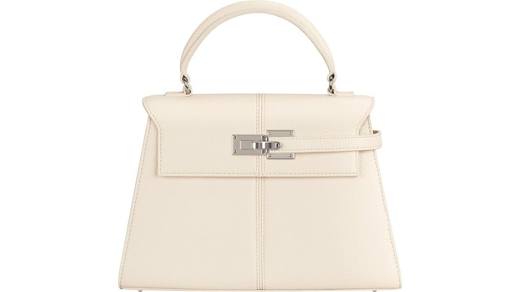 vegan leather vintage handbag