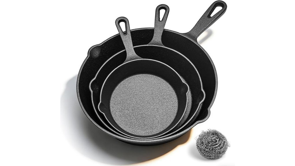 versatile cast iron cookware