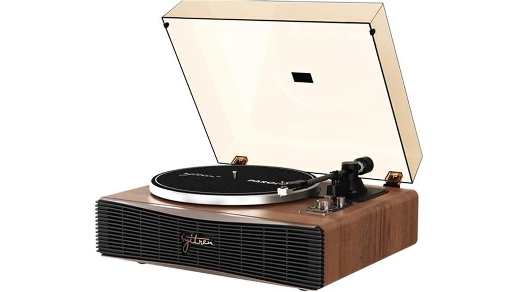 vintage bluetooth record player