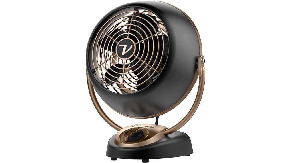 vintage desk fan design
