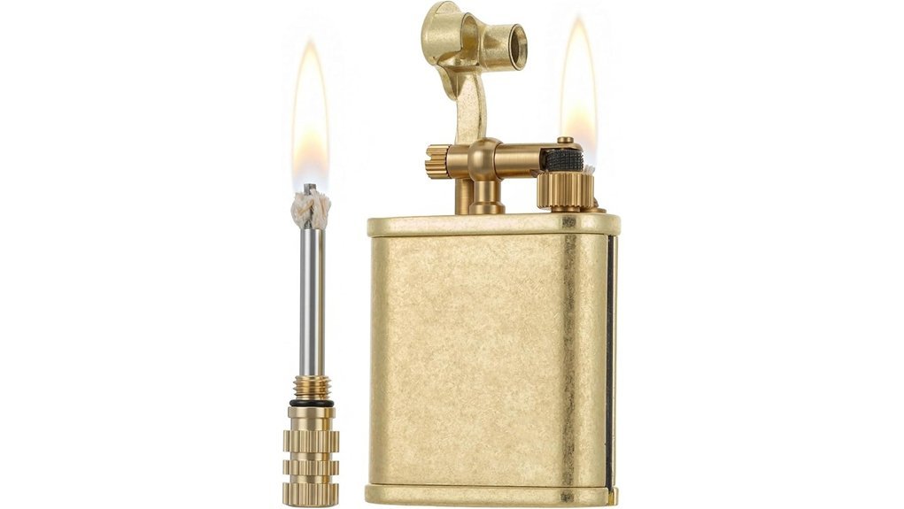 vintage kerosene lighter match