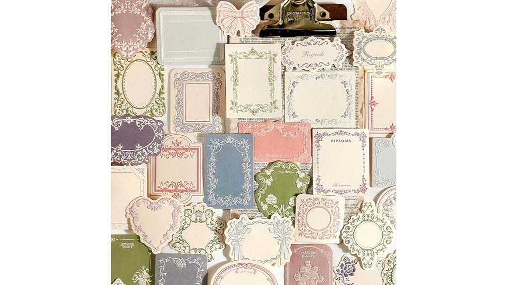 vintage scrapbook paper collection