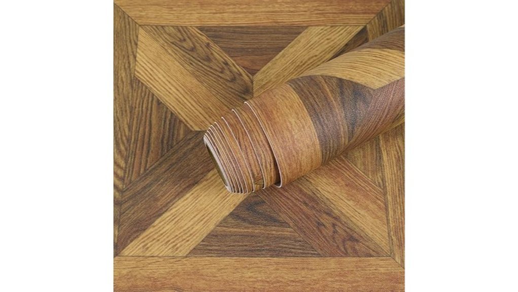 wood grain peel tiles