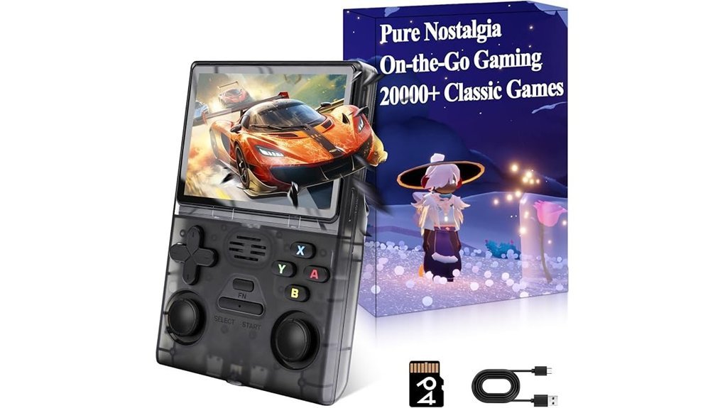 retro handheld gaming console
