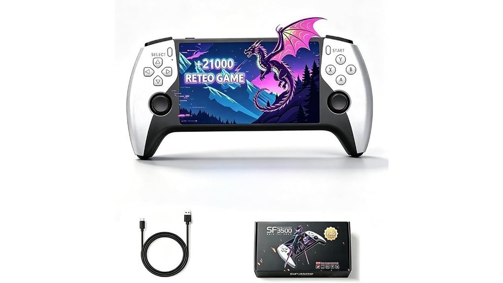 retro portable gaming device