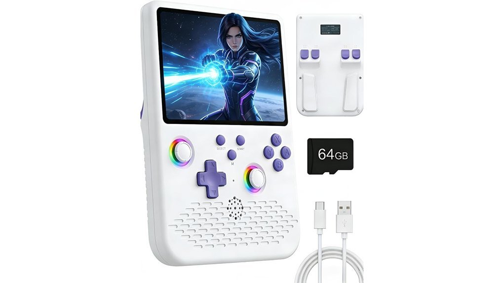 white 64gb retro console